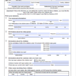 Printable Online Alabama Divorce Papers Instructions