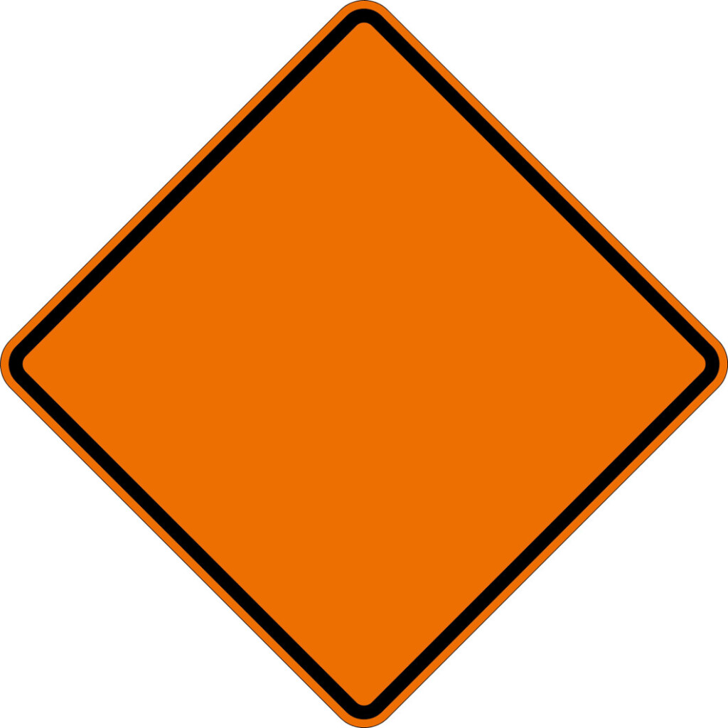Road Signs Blank Sign Blank Roll Up Signs And More From Trans Supply