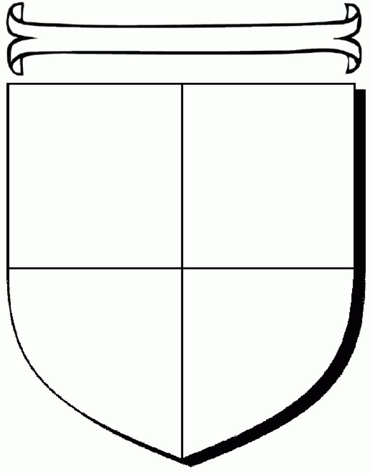 Shield 2 Coat Of Arms Shield Template Family Crest Template Coat
