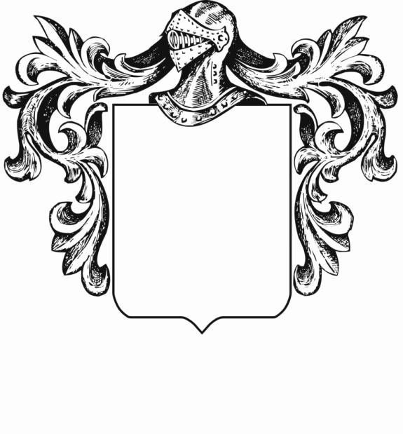 Shield Blank SCA Heraldry Pinterest Family Crest Template Coat 