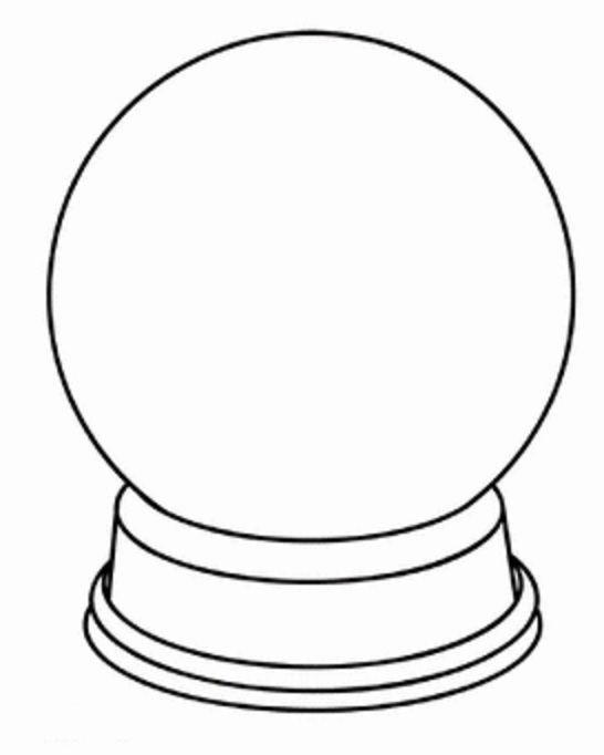 Snow Globe Clipart Black And White 20 Free Cliparts Download Images