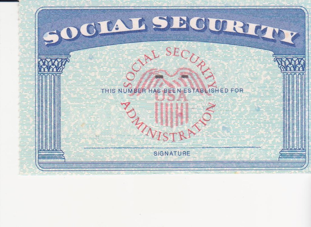 Social Security Card Ssc Blank Color Ssc Blank Social Secu Flickr
