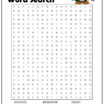 Superhero Word Search Printable Summer Sports Word Search In 2020