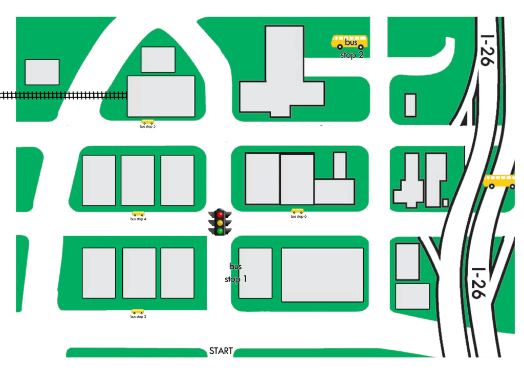 Teaching Stuff Blank Map Maps For Kids Street Map