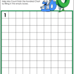 The Best Blank Hundreds Chart Printable Hunter Blog