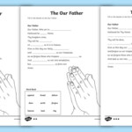 The Our Father Fill In The Blanks Differentiated Activity