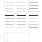 TIFEM Ukulele Blank Chord Blocks TIFEM Ukulele Chords Chart