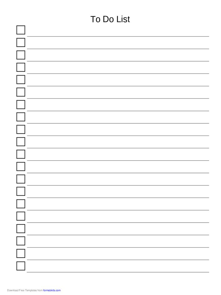 To Do List Template 11 Free Templates In Pdf Word Excel Regarding
