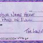 Today Write An Abundance Cheque This Is A Blank Cheque From The