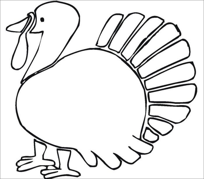 Turkey Template Animal Templates Free Premium Templates