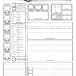 Vertical Page 1 Character Sheet Dnd Character Sheet Character Sheet