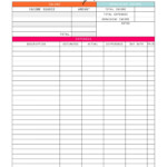 Weekly Budget Worksheet Pdf Db excel