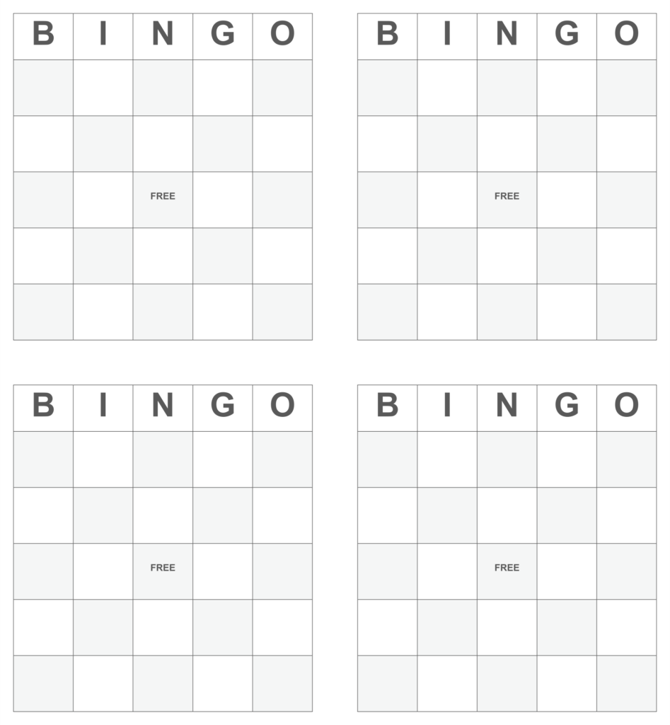 10 Best Printable Human Bingo Templates Printablee