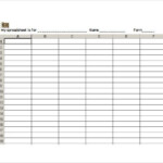 16 Blank Spreadsheet Templates PDF DOC Free Premium Templates