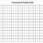 19 Blank Crossword Template Crossword Template Free Premium