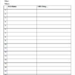23 Sample Sign Up Sheet Templates PDF Word Pages Excel Sample