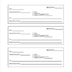26 Blank Receipt Templates DOC Excel PDF Vector EPS Free