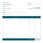 28 Blank Invoice Templates Free Premium Templates