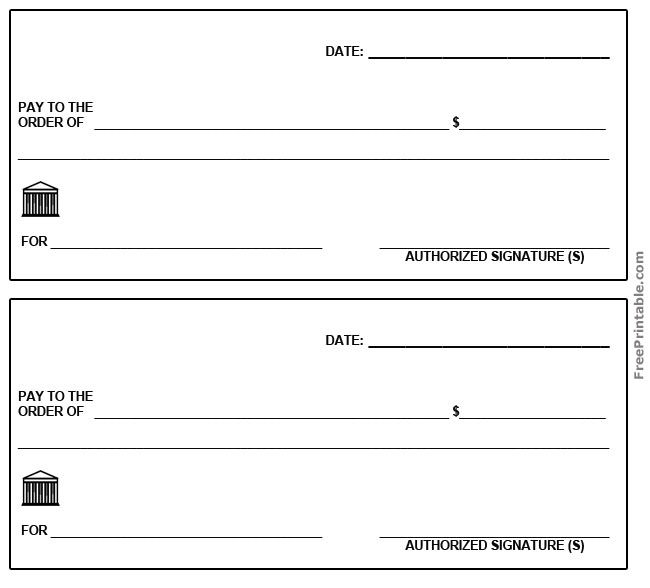 43 Fake Blank Check Templates Fillable Doc Psd Pdf In Blank 