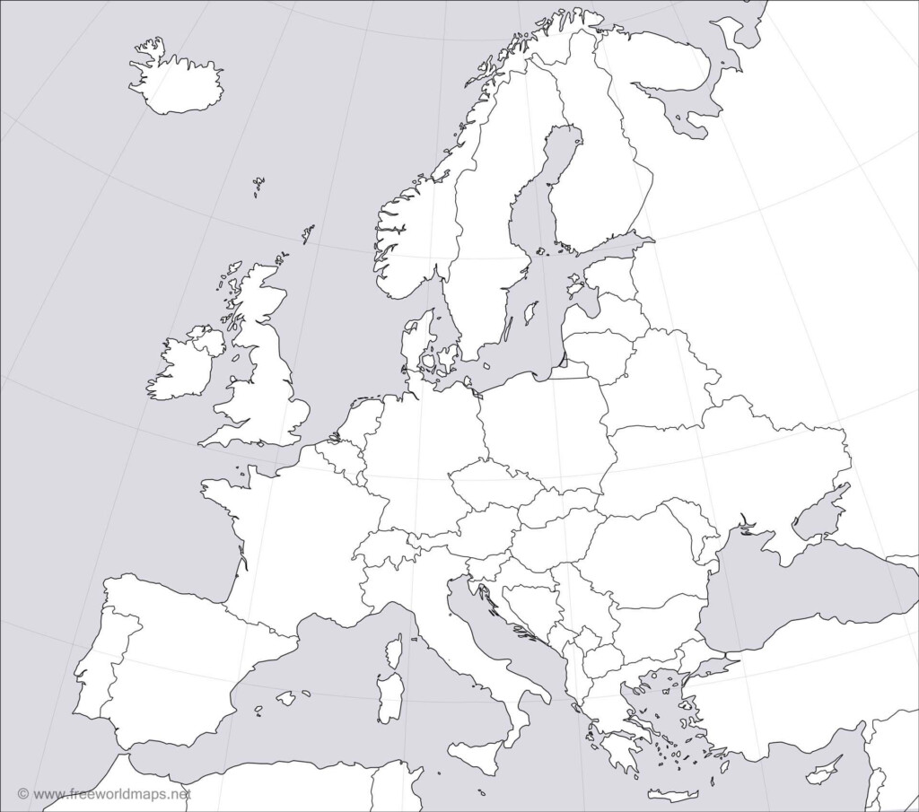 5 Handy Full Large HD Blank Map Of Europe World Map With Countries