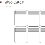 Articulation Taboo Cards Speech Time Fun Speech And Language Activities