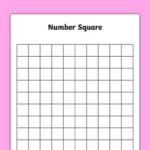 Blank 10 By 10 Number Square teacher Made