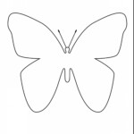 Blank Butterfly Coloring Pages At GetDrawings Free Download