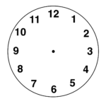Blank Clock Faces For Exercises Clock Face Printable Blank Clock