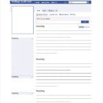 Blank Facebook Template 13 Free Word PPT PSD Documents Download