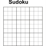 Blank Sudoku Printable Pdf Printable Sudoku Puzzles Online