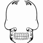 Blank Sugar Skull Template Lovely Free Printable Create A Sugar Skull