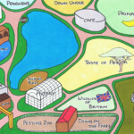 Blank Zoo Map Template