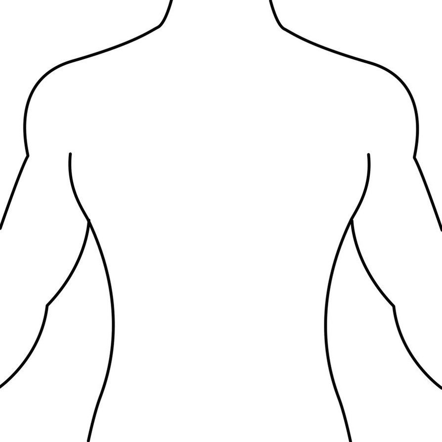 DeviantART More Like Back Piece Tattoo Template V1 By ClipArt Best
