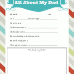 Father s Day Printable Fathers Day Crafts Father s Day Printable