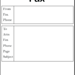 Fax Cover Sheet Free Blank Printable Template In PDF