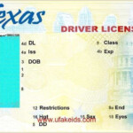 Fillable Editable Blank Drivers License Template Pic county