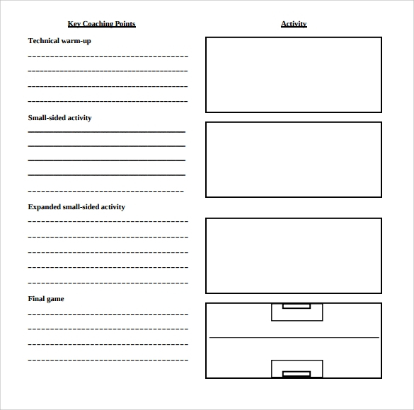 FREE 10 Sample Blank Lesson Plan Templates In PDF