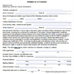 FREE 10 Sample Blank Power Of Attorney Forms In PDF MS Word