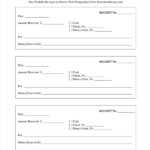 FREE 11 Sample Blank Receipt Forms In PDF MS Word Excel