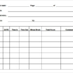 FREE 6 Sample Blank Timesheets In Google Docs Google Sheets Excel