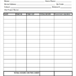 FREE 6 Sample Blank Timesheets In Google Docs Google Sheets Excel