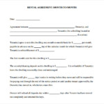 FREE 8 Sample Blank Rental Agreement Templates In PDF MS Word