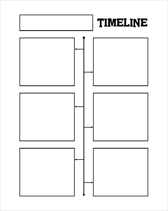 FREE 9 Blank Timeline Templates In PDF MS Word
