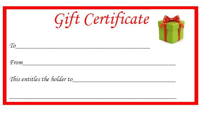 Free Christmas Printable Gift Certificates The Diary Of A Frugal