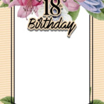 FREE Printable 18th Birthday Invitation Templates Birthday Invitation