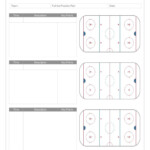 Hockey Practice Sheet Template