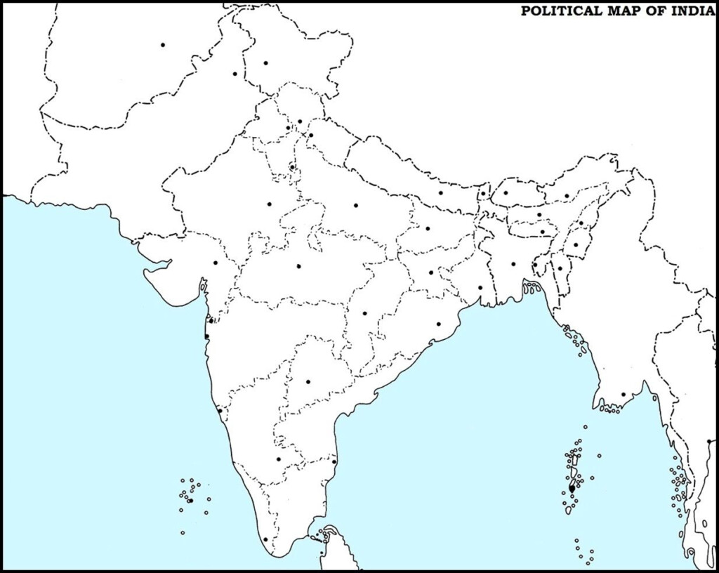 Image Result For India Political Map Blank India Map Map Map Outline