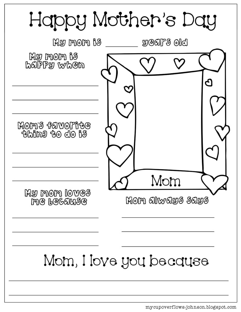 Mother s Day Coloring Pages Mothers Day Coloring Pages Mother s Day 