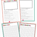 Mother s Day Fill In Sheet Mother s Day Printables Mothers Day