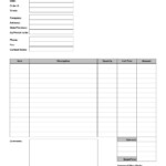 Printable Invoice Template Invoice Example